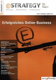 Cover des aktuellen eStrategy-Magazins Cover des aktuellen eStrategy-Magazins
