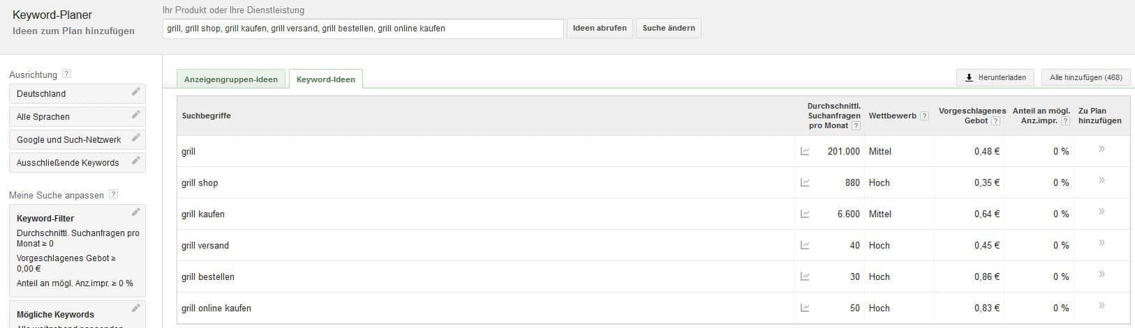 keyword-planner-liste keyword-planner-liste