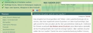 Ratgeber zum Druckerkauf von "Wir lieben Preise" WLW-Ratgeber