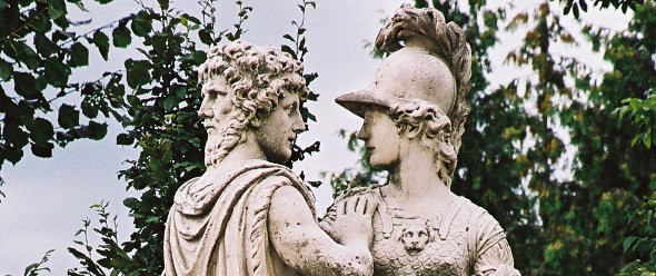 Janus und Bellona von Wilhelm Beyer, Schlosspark Schönbrunn Wien