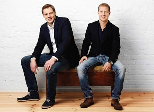 Die beiden KW-Commerce Gründer Jens Wasel (links) und Max Kronberg